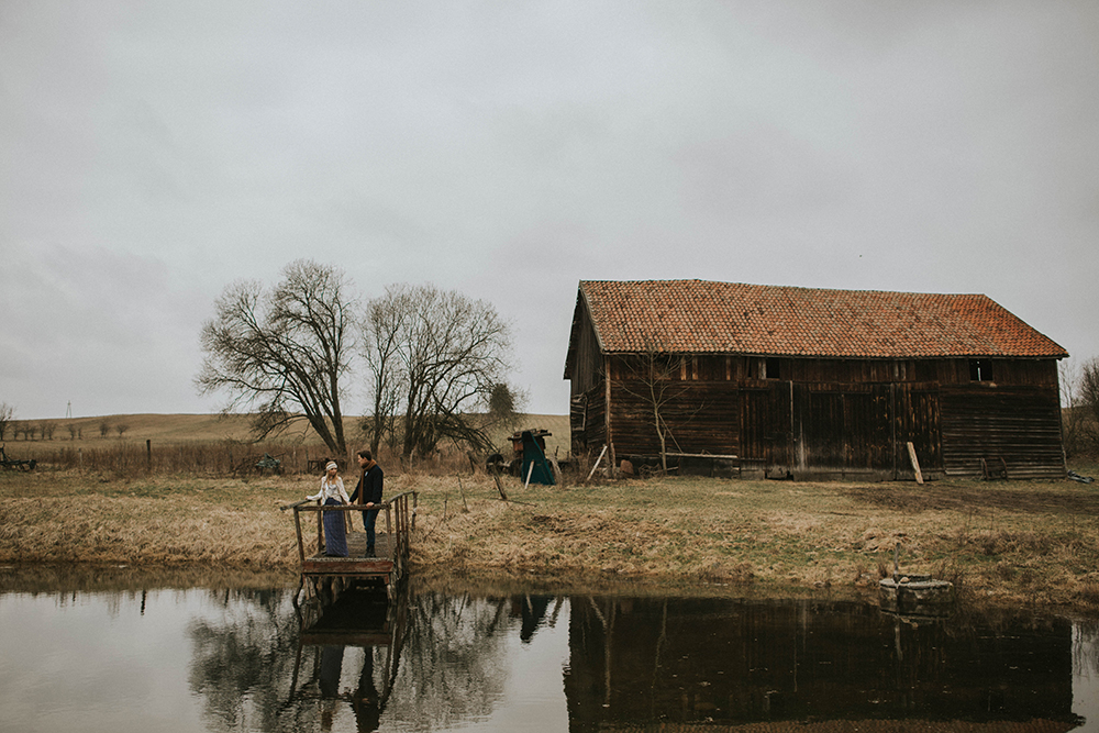 warmia stodoła jezioro